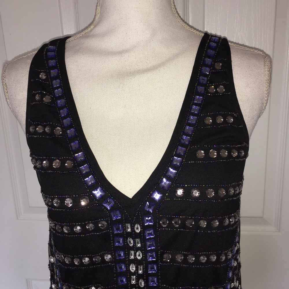 NBD jeweled embellished dress Sz XS - Picture 2 of 9